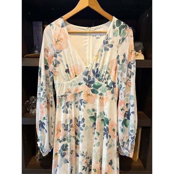 BHLDN Yumi Kim White Floral Melissa Dress Size 2 $288 MSRP - Picture 5 of 8